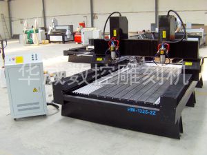 盘锦盘山县双头立体多功能石材雕刻机HW-1325-2Z